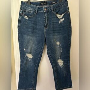 Judy Blue Capri Fit Jeans 14W